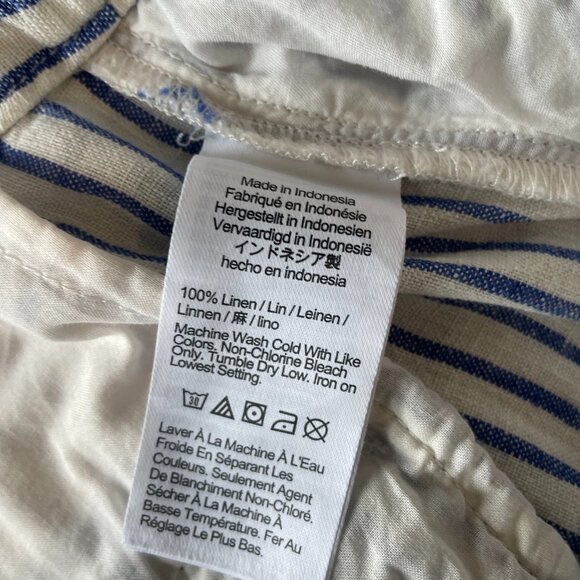 Madewell Linen Wide leg Pant(The Harlow) - Picture 4 of 5